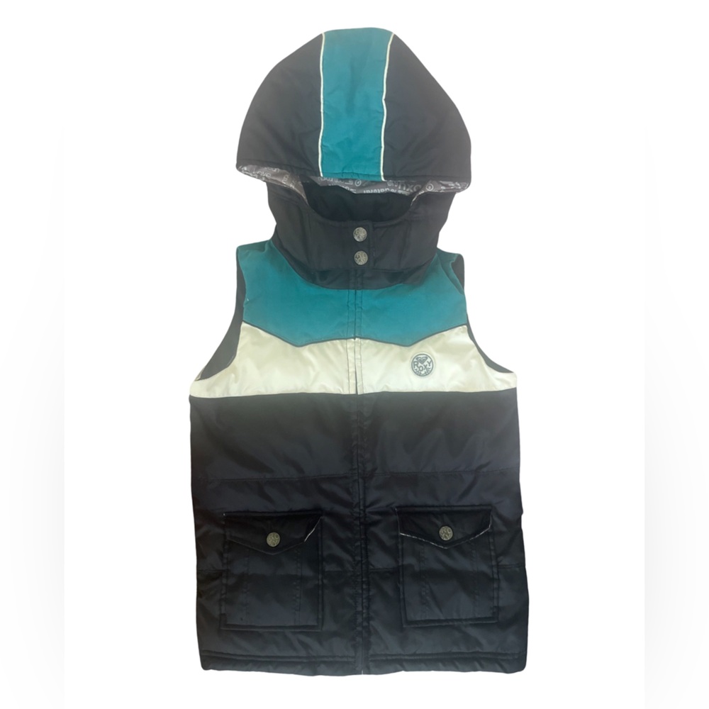 ROXY zip up thin puffer vest.